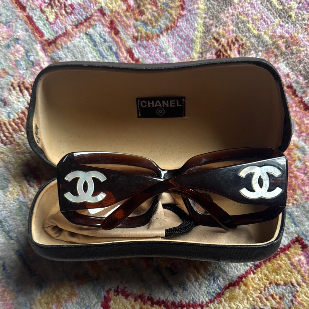 Chanel Brown Sunglasses